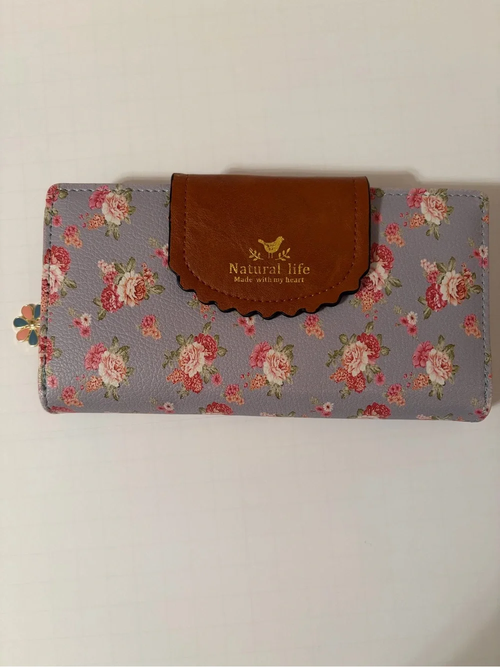 NATURAL LIFE ZIP LADIES WALLET